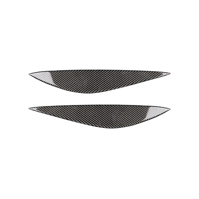

1 Pair Replacement for Mercedes Benz W204 2008-2011 Headlight Eyebrow Carbon Fiber Car Eyelid Trim