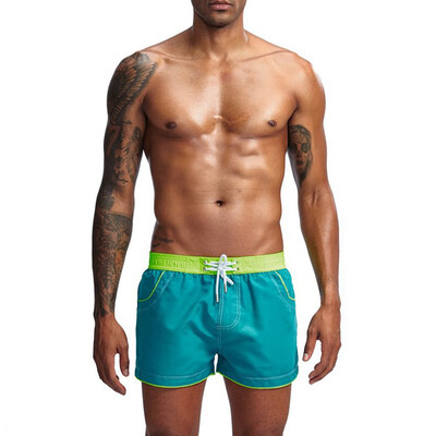 

Gobestart Mens Summer Swim Trunks Solid Color Fashion Casual Athletic Beach Short Pants