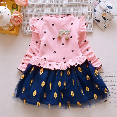 

Toddler Kids Baby Girl Princess Floral Tulle Party Dress Clothes Outfits