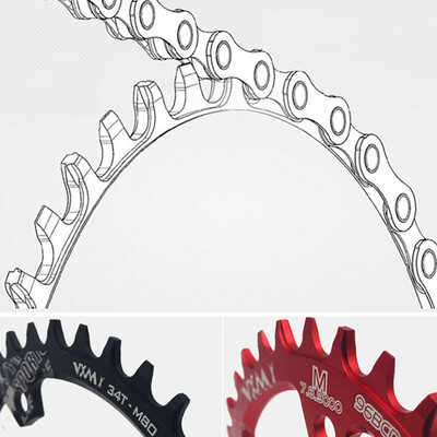 

MTB Road Bike Narrow Wide Round Chainring Bicycle Chain Rings BCD 96mm 30-38T