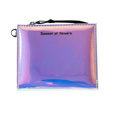 

Fashion Bifold Purse Card Cash Holder Women Laser Faux Leather Short Wallet