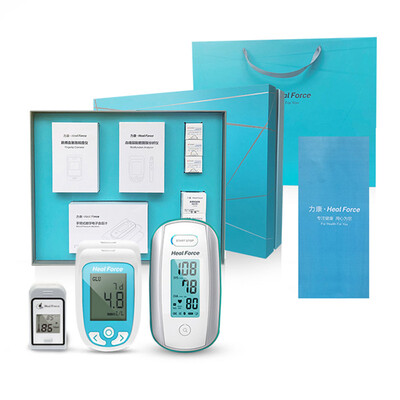 

Heal Force oximeter data transmission USB finger-clamp pulse oximetry heart rate detector KS-CM01