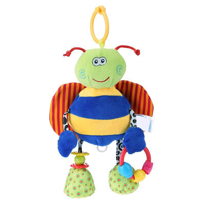 

Cartoon Bee Baby Rattles Soft Play Game Infants Stuffed Educational Toys