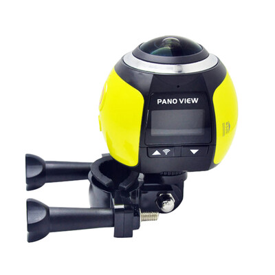 

〖Follure〗PanoView V1 360 Degree Panoramic Camera Wifi 4K 16M Virtual Reality 30M
