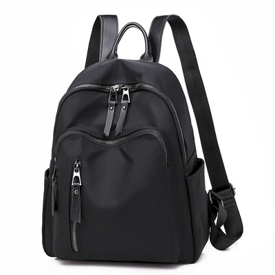 

Oxford cloth shoulder bag female wild street trend nylon canvas large capacity ladies backpack
