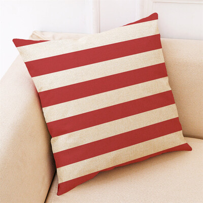 

Siaonvr Home Decor Cushion Cover Red Geometric Throw Pillowcase Pillow Covers