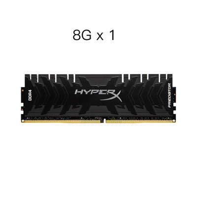 

HyperX Kingston Technology Predator Black 16GBKit of 2 DDR4 3000MHz RAM Gaming Memory CL15 135V DIMM 288-pin XMP HX430C15PB3K