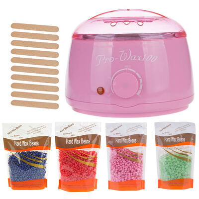 

500cc Paraffin Hand Wax Machine Hot Paraffin Wax Warmer Heater with 4 Wax