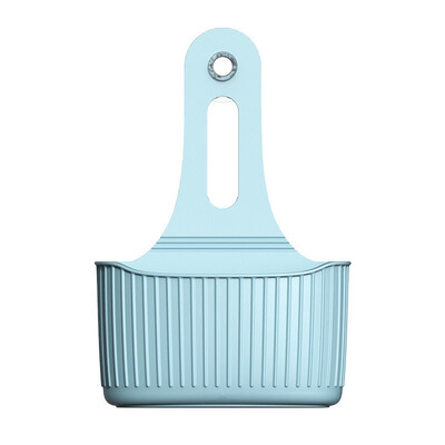 

Kitchen Storage Organizer Sink Caddy With Suction Cup Wall Mount Hanging Soap Sponge Holder Rack Drain Basket