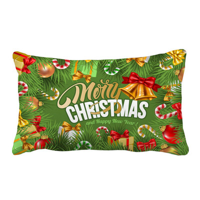 

Tailored Christmas Pillow Sofa Waist Throw Cushion Cover Home Decor A