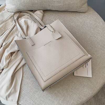 

Senior retro bag women 2019 new Korean version of high-capacity shoulder bag foreign style handbag tote bag