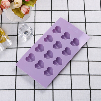 

Gobestart Non Stick Ice Cube Chocolate Jelly Sweet Candy Maker Love Moulds Trays