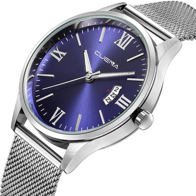 

Gobestart Luxury Watches Quartz Watch Stainless Steel Dial Casual Bracele Watch