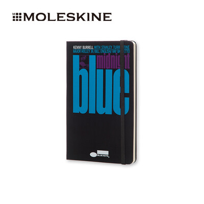 

MOLESKINE Blue Note Notebook Business Office Conference Stationery Note Jazz Music Hard Surface Large White Hand Account 1225