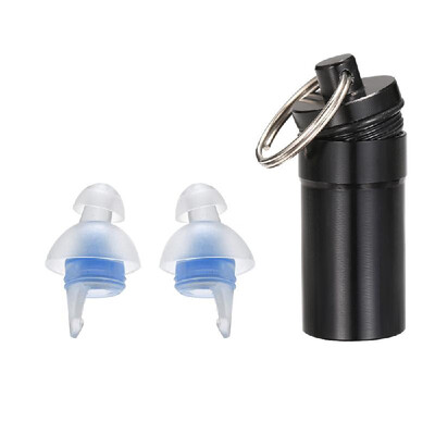 

1 Pair Noise Cancelling Ear Plugs for Sleeping High Fidelity Silicone Earplugs Musicians Hearing Protection with Sound Reduction