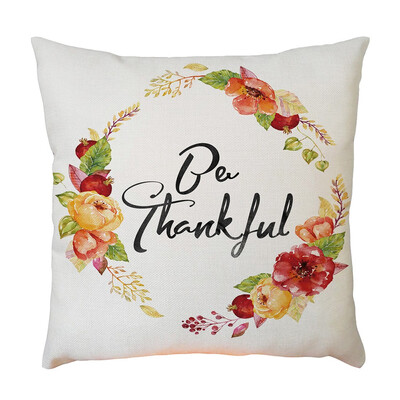 

Tailored Home Car Bed Sofa Decorative Letter Pillow Case Cushion Cover