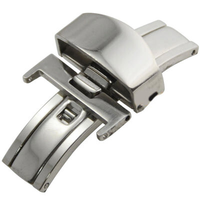 

Replacement Opposite-pull Stainless Steel Butterfly Clasp Wristwatch Buckle Clasp Accessories Wide 1214161820mm