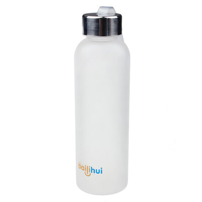 

Siaonvr New Leak Tight Fruit Juice Sport Portable Travel Bottle Water Cup 600ML BU