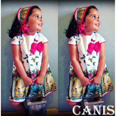 

Summer Toddler Kids Girls&39 Oil Painting Butterfly Casual Dress Sundress Clothes