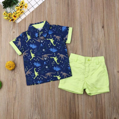 

Toddler Kids Baby Boy Clothes Boys Outfits Sets Short T-Shirt Pants Tops New