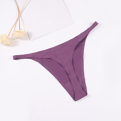 

2019 Womens Thongs Underwear Fit Cotton Breathable Panties Hipster Bikini