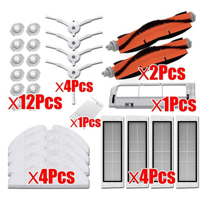 

Main Side Brushes & Filters Replacement Set For Xiaomi Sweeper Roborock S50 S51