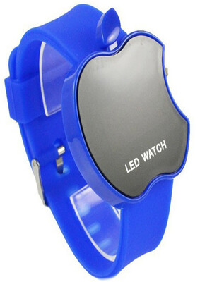 

Fashion trend Apple touch screen LED student child jelly electronic watch