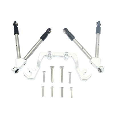 

Tailored Aluminum Triangular Tie Rod Mount Set For TRAXXAS 110 SLASH 4X4 LCG RC Car