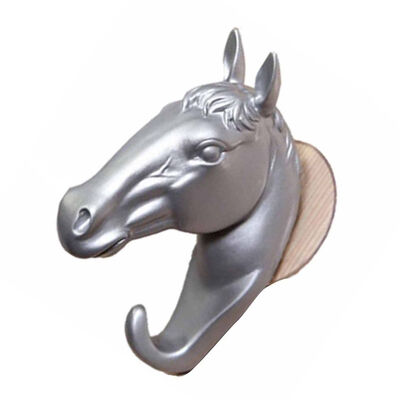 

Home Horse Head Wall Door Hook Hanger Bag Keys Suction Sticky Holder Living Room Storage Tools 1Kg Capacity