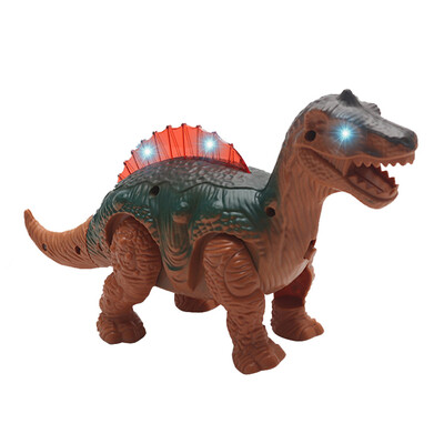 

Tailored Light Up Dinosaur Electronic Walking Robot Roaring Interactive Dino Toy