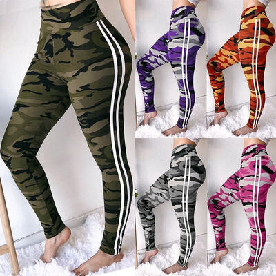 

Women Waist Yoga Fitness Leggings Running Gym Stretch Sports Pants Trousers 2018