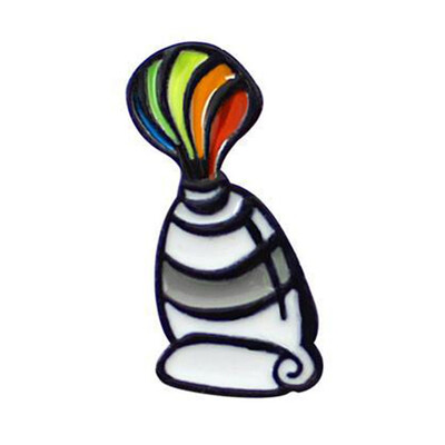 

Art Enamel Pin Color Palette Color Palette Color Brush Brooch Painting Color Palette Pen Brooch Clothing Accessories Artist Gift