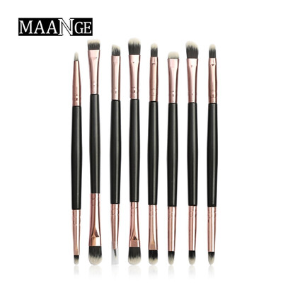 

Toponeto 8 Pcs Double Head Eye Shadow Brush And Makeup Brush Set