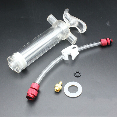 

Bicycle Sealant Injector Tubeless Tire Repair 50ml Syringe For USAFrench Nozzle