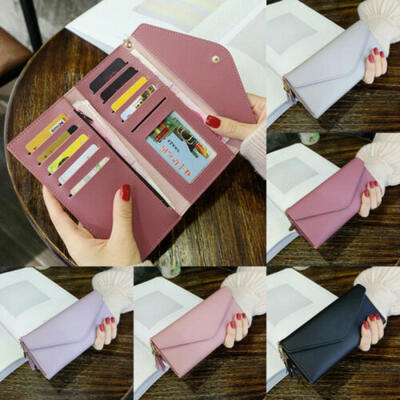 

US Fashion Lady Women Leather Clutch Wallet Long Card Holder Case Purse Handbag