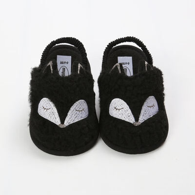 

2019 Toddler First Walkers Cartoon Baby Girl Shoes Baby Shoes Winter Indoor Slippers Plus Velvet Prewalker