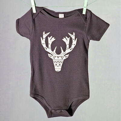 

Newborn Baby Boys Girls Cute Deer Romper Bodysuit Jumpsuit Pajamas Outfits 0-24M