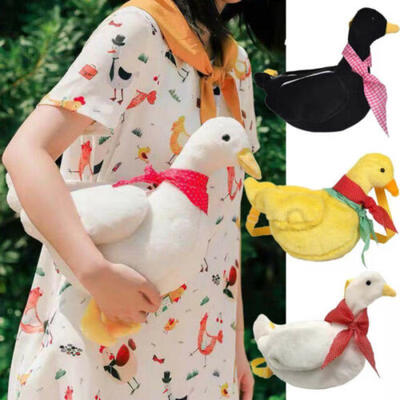

Duck Plush Purse Cartoon Animals Shape Crossbody Bag Shoulder Messenger Bag New