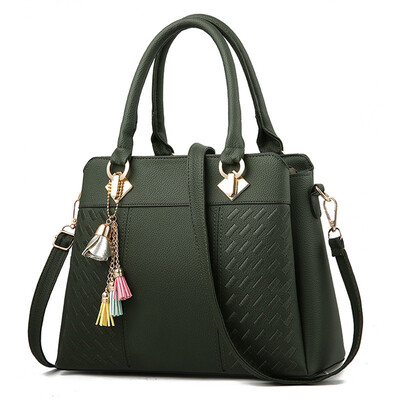 

2018 new bag female wild female bag autumn&winter new fashion middle-aged ladies mother handbag a generation