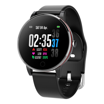 

〖Follure〗Y9 Smart Watch Ip67 Waterproof Slim Metal Body Milanese Strap Smartwatch