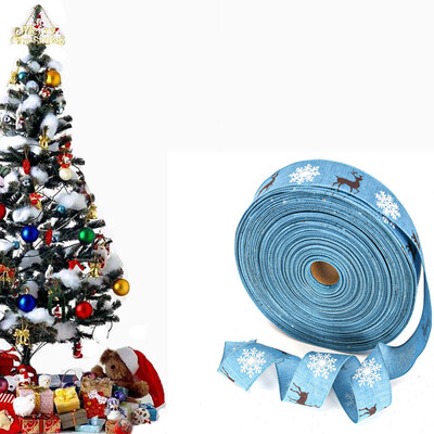 

Gobestart Christmas Cotton Ribbon Handmade Design Printed Cotton Ribbons For Decoration