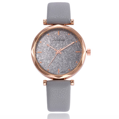 

Student belt watch female models simple scale irregularity