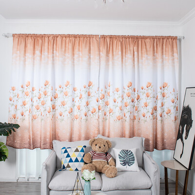 

Toponeto Leaves Curtain Tulle Window Treatment Voile Drape Valance 1 Panel Fabric