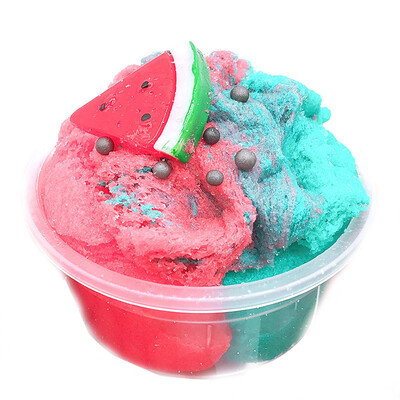 

〖Follure〗60ml Beautiful Fruits Cloud Slime Putty Scented Stress Kids Clay Toy