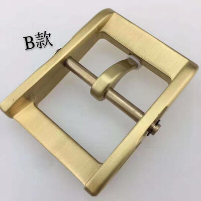 

The first layer of cowhide leather simple pants belt mens imports 30 inch three Korean version of the casual belt allo