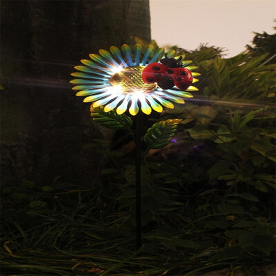 

〖Follure〗LED Garden Lights Solar Night Lights Beetle Shape Solar-Powered Lawn Lamp