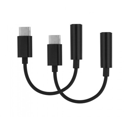 

Minismile 2PCS USB 31 Type-C to 35mm Stereo Audio Earphone Jack Adapter Cable