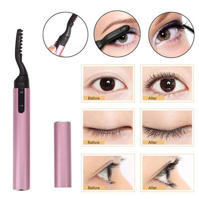 

〖Follure〗Cool Design Pen Electric Heated Makeup Eye Lashes Long Lasting Eyelash Curler
