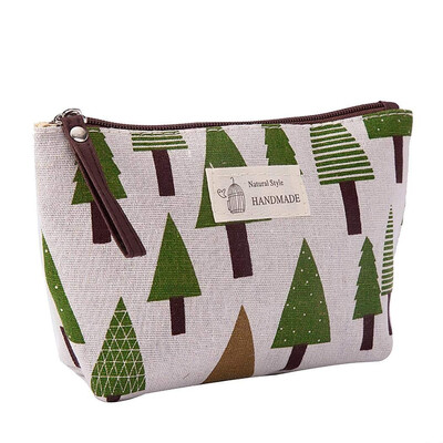 

JPGIF Cotton And Linen Large-Capacity Cosmetic Bag Multi-function Travel Cosmetic Bag