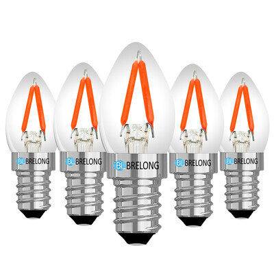 

BRELONG 2W LED Filament Bulb E12 220V 5PCS